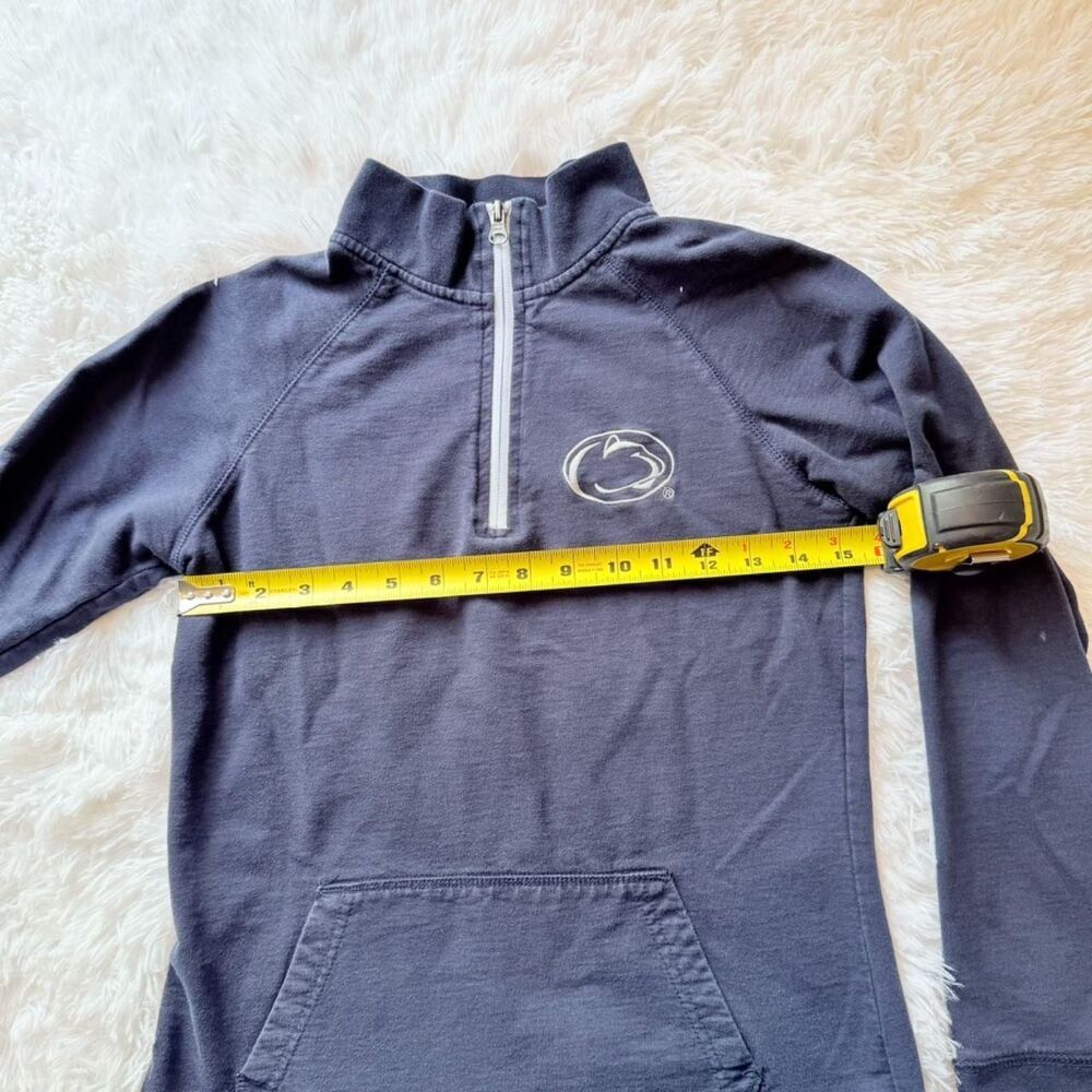 Penn State Quarter Zip Pullover Navy Blue Athletic Sweatshirt Women’s Small - Picture 7 of 8